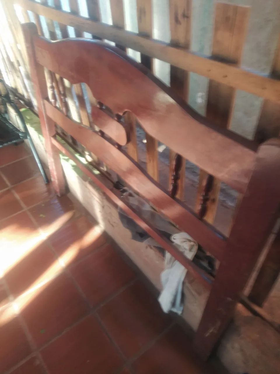 Cama casal madeira macica - Foto 2