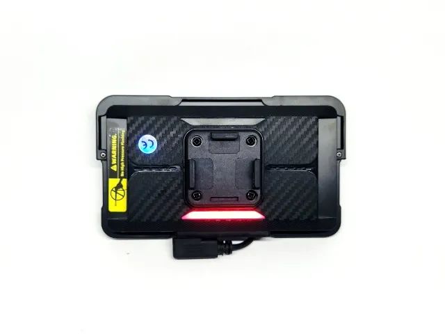 Multimídia Portátil para moto USB Carplay e android auto 5 polegadas à prova d'água - Foto 2