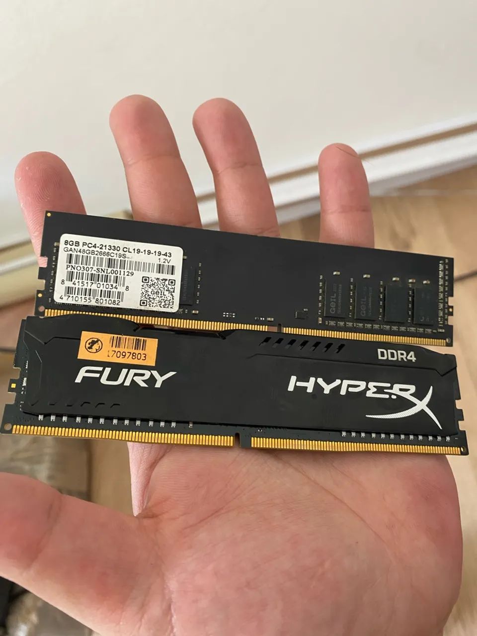 Memória Ram 12 GB DDR4