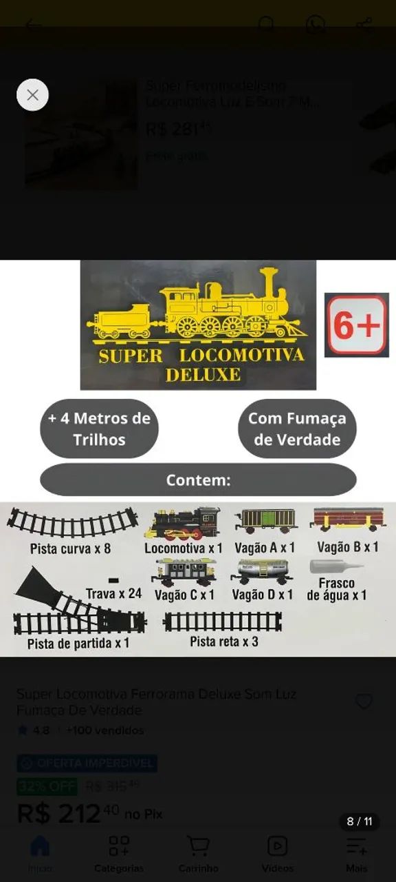 Locomotiva - ferrorama Braskit - Foto 2