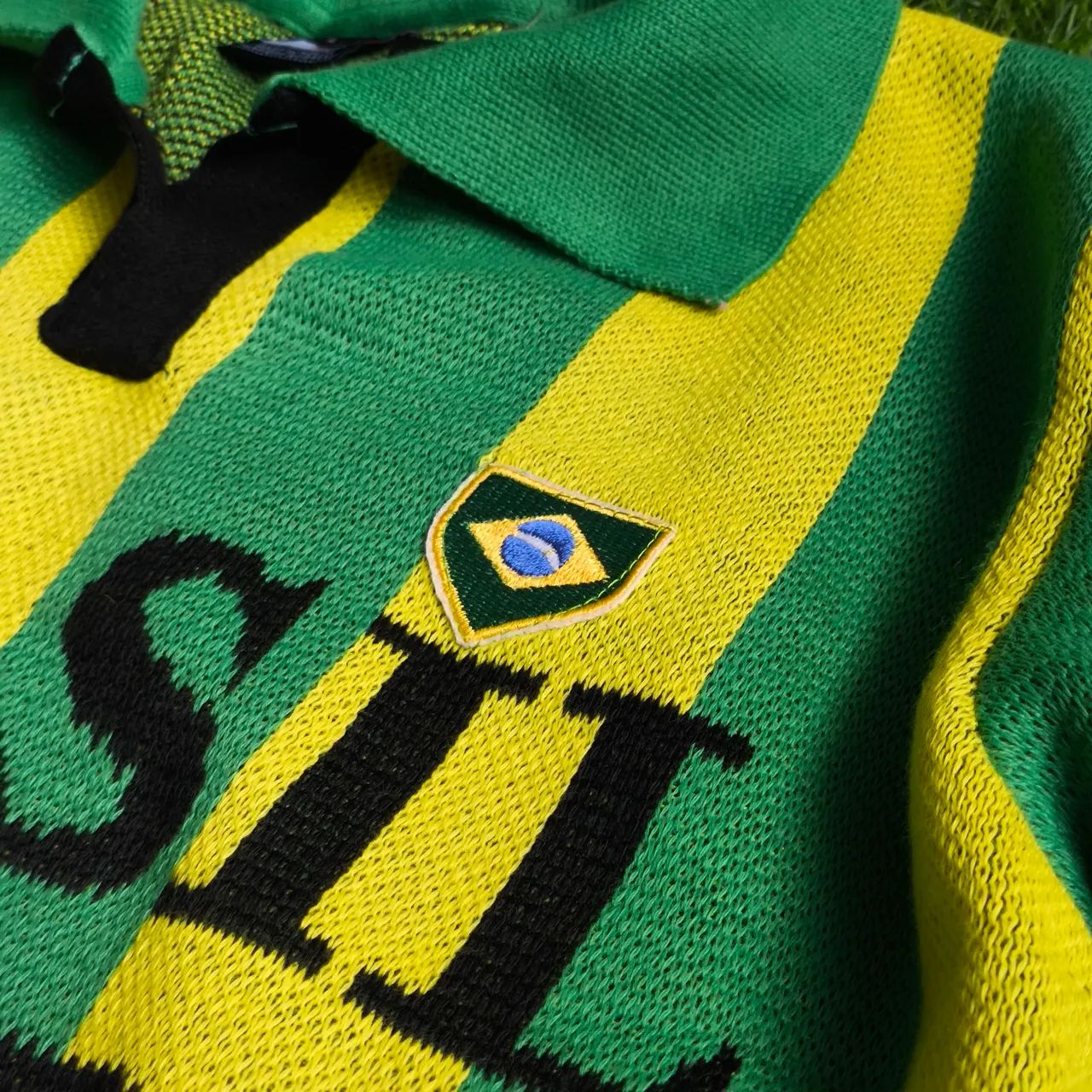 Camisa Seleção Brasileira Tricô - M - Foto 2