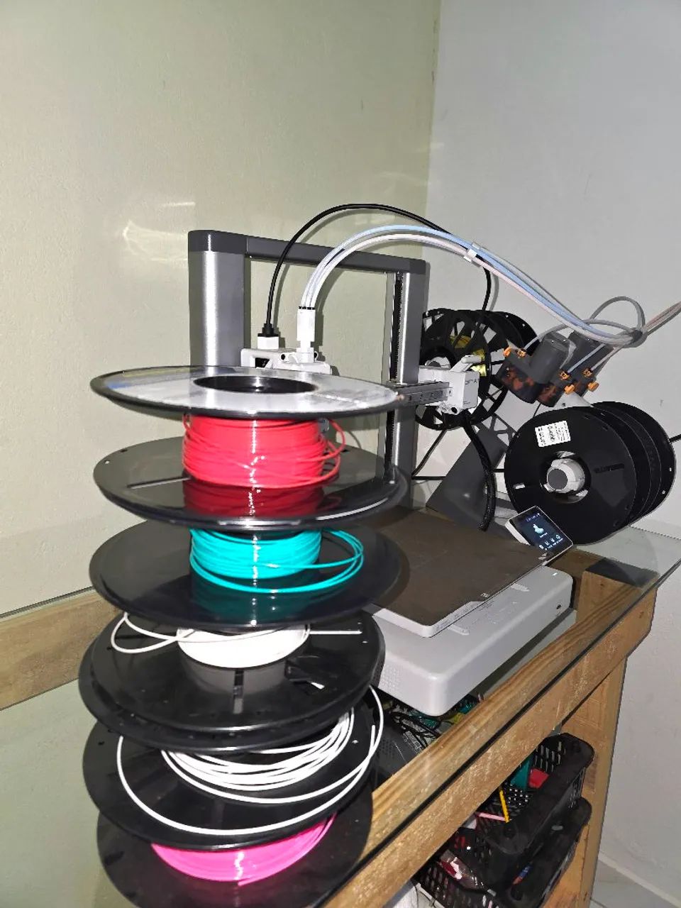 Impressora 3D bambulab a1 combo(com ams) - Foto 3