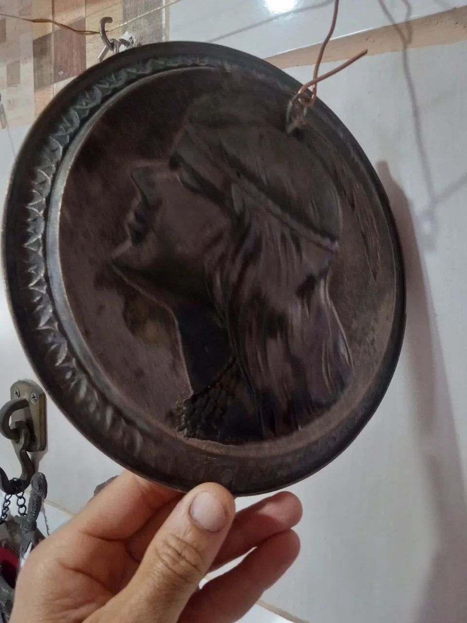 Medalhão de bronze  - Foto 3