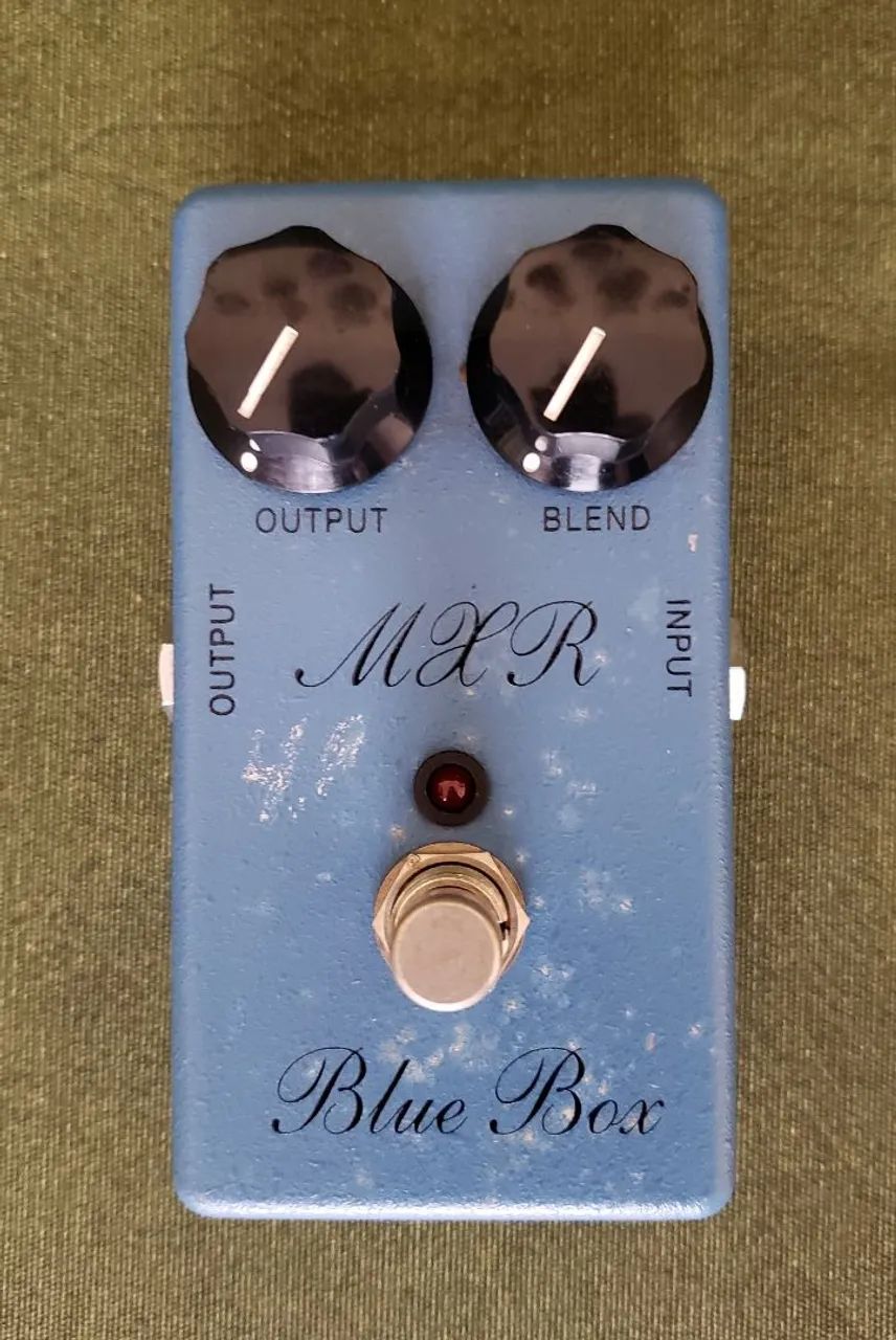 Pedal MXR Blue Box Fuzz "Script" *menor preço - Foto 2
