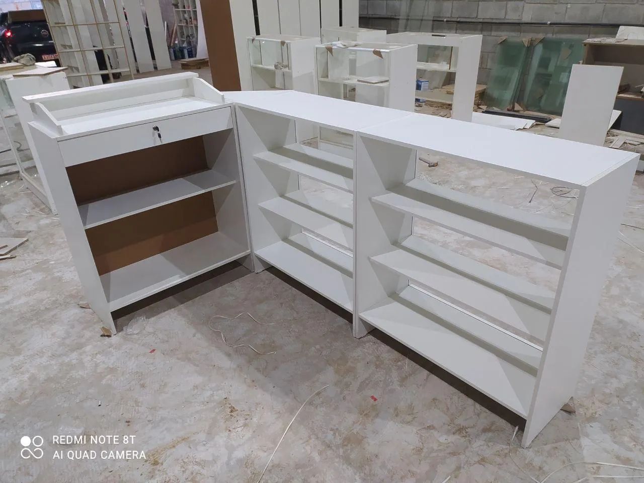 BALCÃO VITRINE CAIXA FECHADO - NOVO - ENTREGA RÁPIDA  - Foto 2