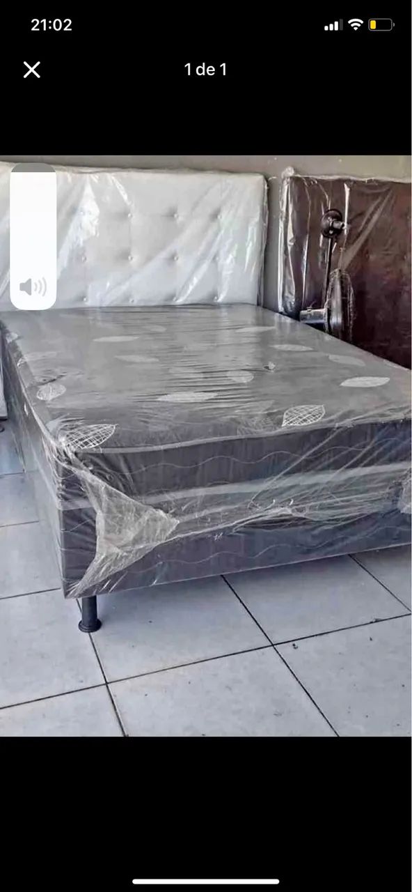 CAMA BOX CASAL MOLAS ENSACADAS  - Foto 2