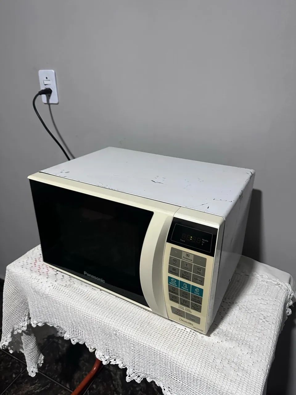 Microondas Panasonic 21 Litros funcionando normalmente! 