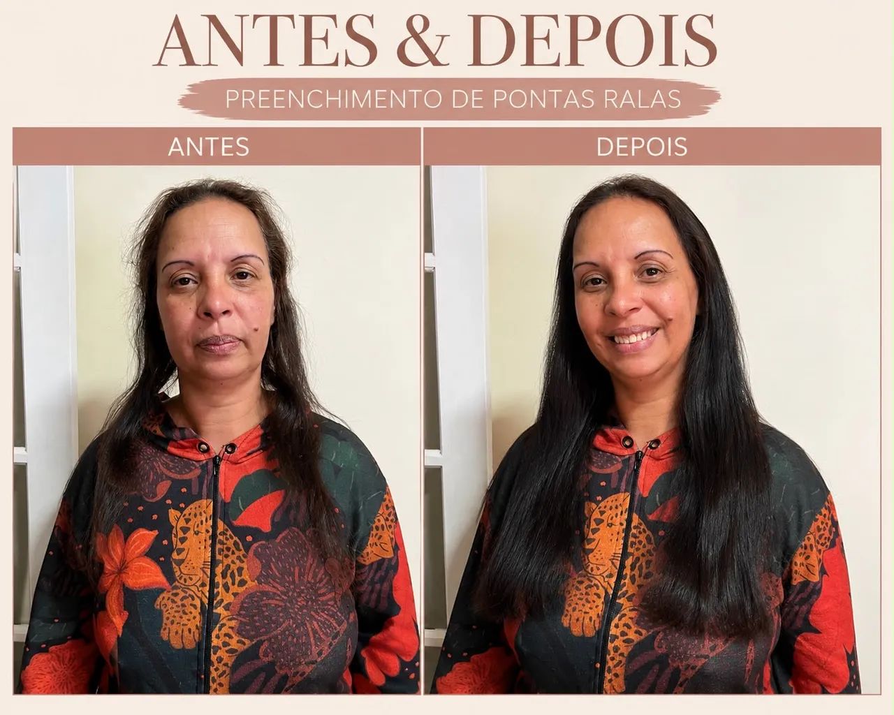 Cabelos humanos e mega hair