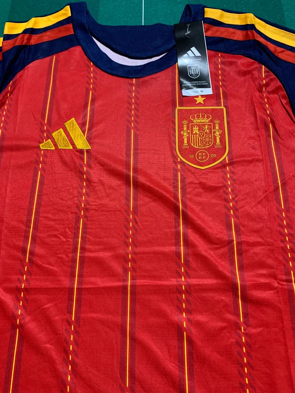 Camisa España - Modelo Torcedor - TAM M ao GG 