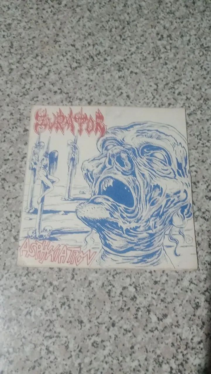 Compacto vinil 7" Zvrator - Asphyxiation Death Metal Black Metal Thrash Metal