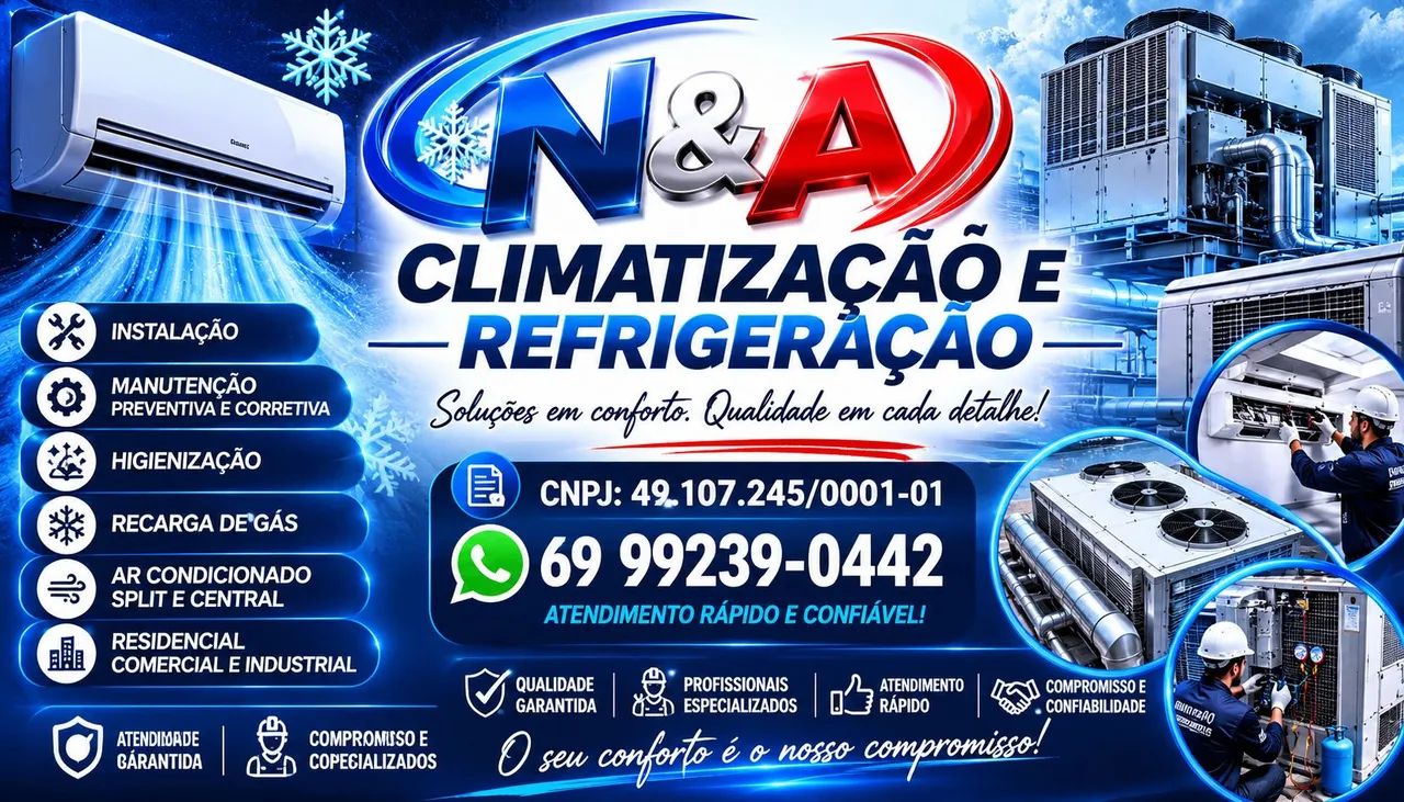 Limpeza de ar condicionado a partir de $100