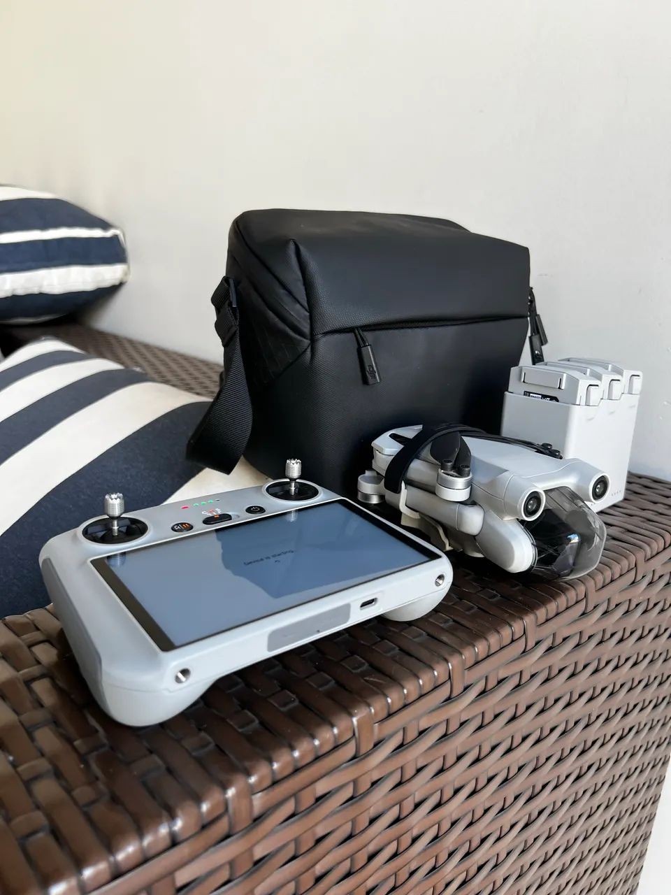 Drone dji mini 3 Pro+ 3 baterias + controle com tela - Foto 5