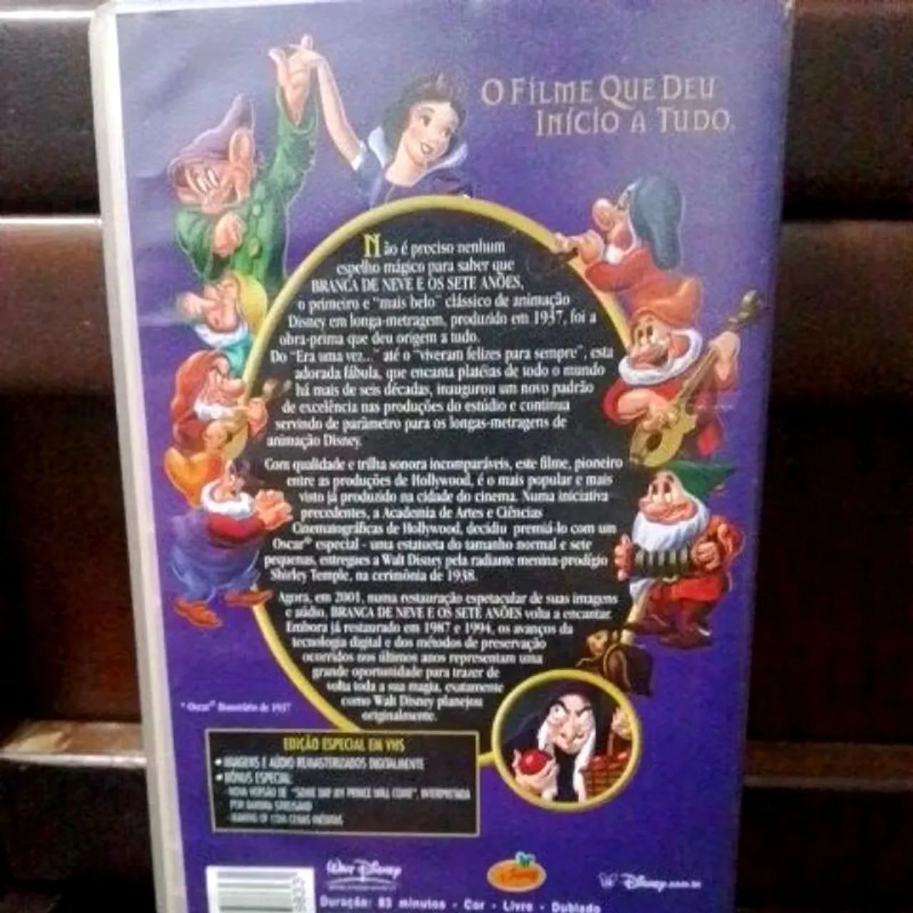 VHS branca de neve e os sete anões dublado  - Foto 2