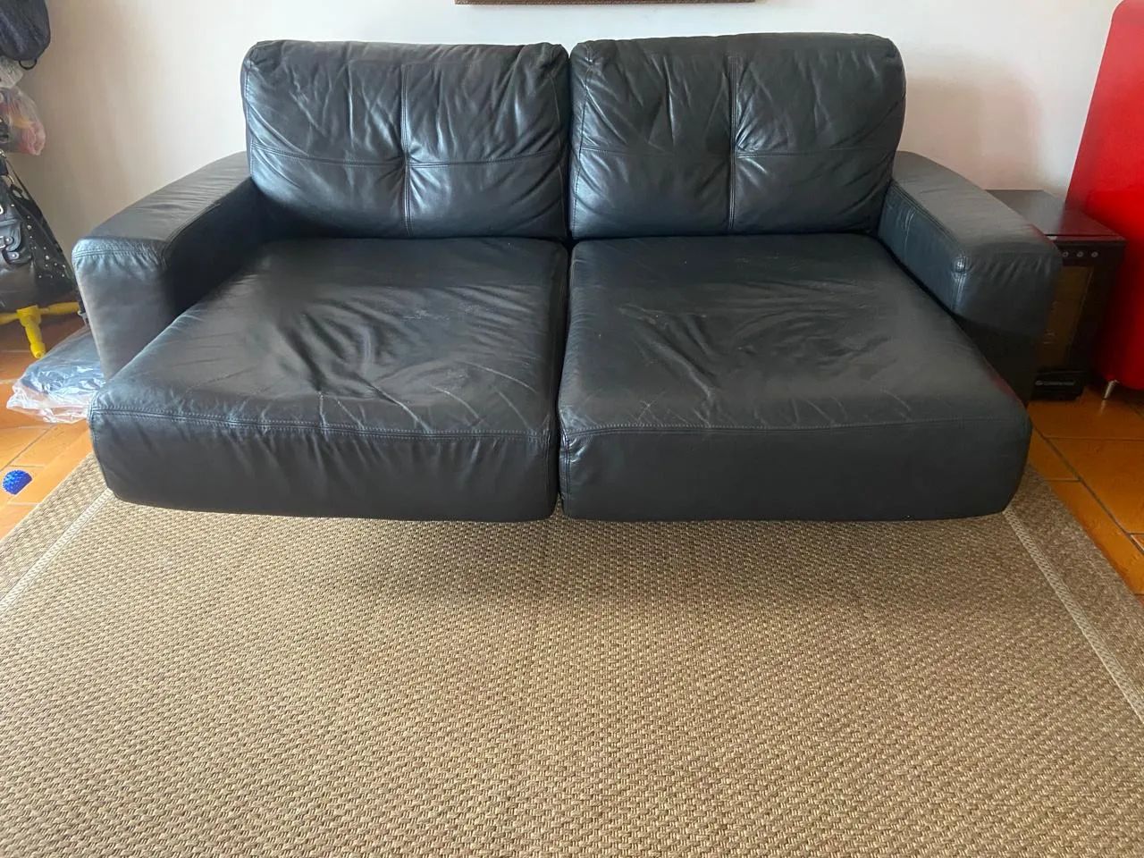 Sofá de couro legítimo  - Foto 2