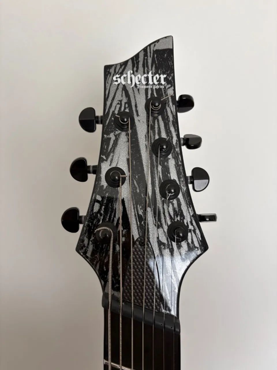 Guitarra Schecter C-7 Silver Mountain Multiscale - Foto 3