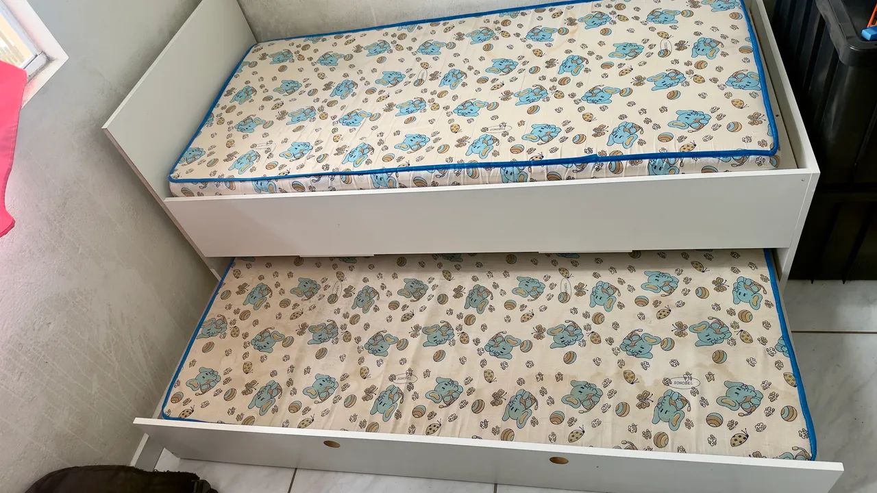 Mini cama com auxiliar  - Foto 2