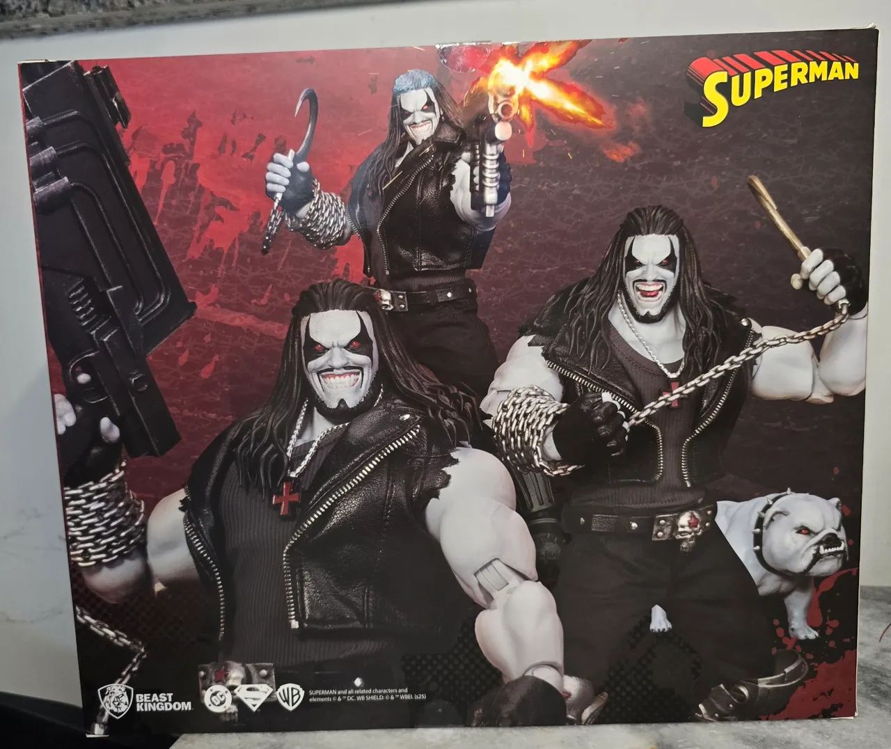 Super Man DC Lobo Beast Kingdom lacrado - Foto 2