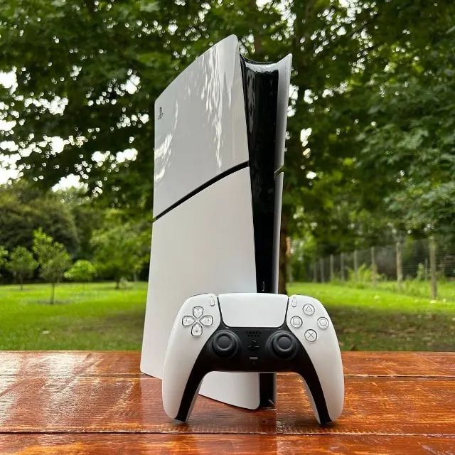 PS5 Slim Digital 1TB SSD Completo Com Controle Original e Caixa - Foto 3