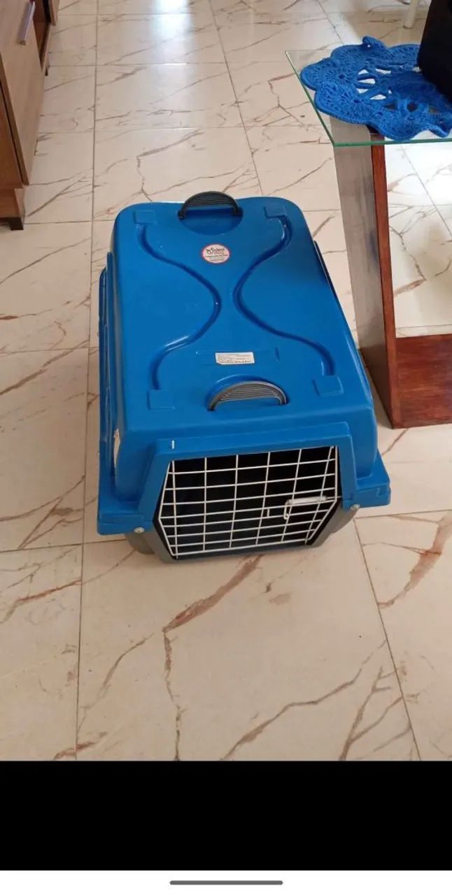 Caixa de transporte de cachorro 