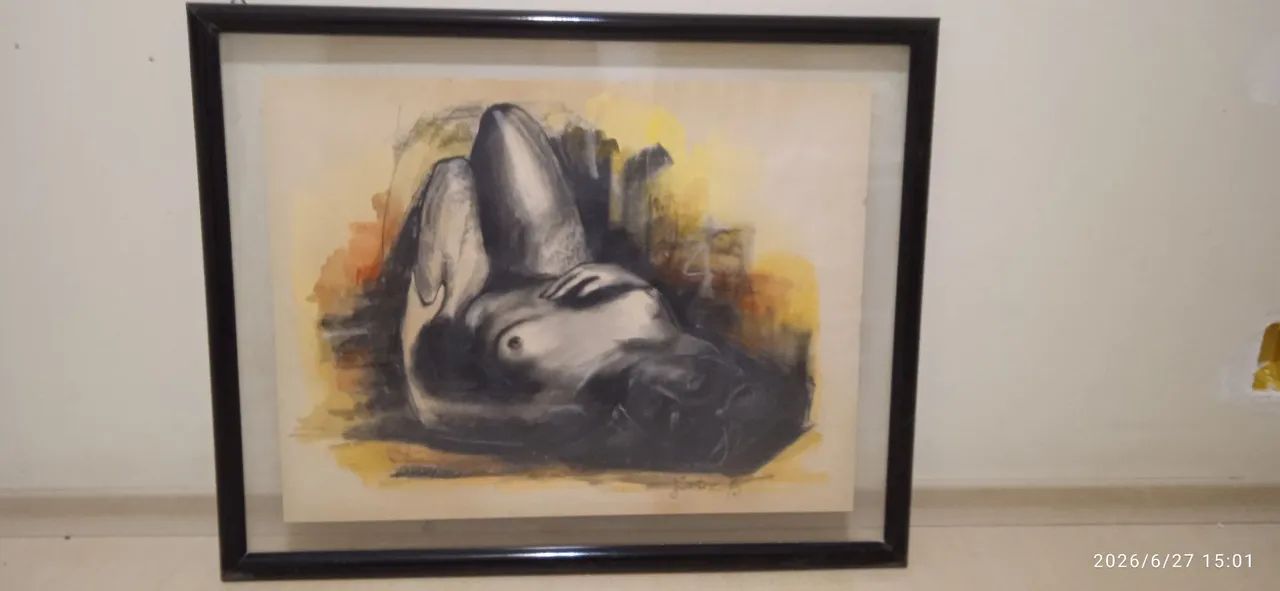 Quadro com mulher  - Foto 2