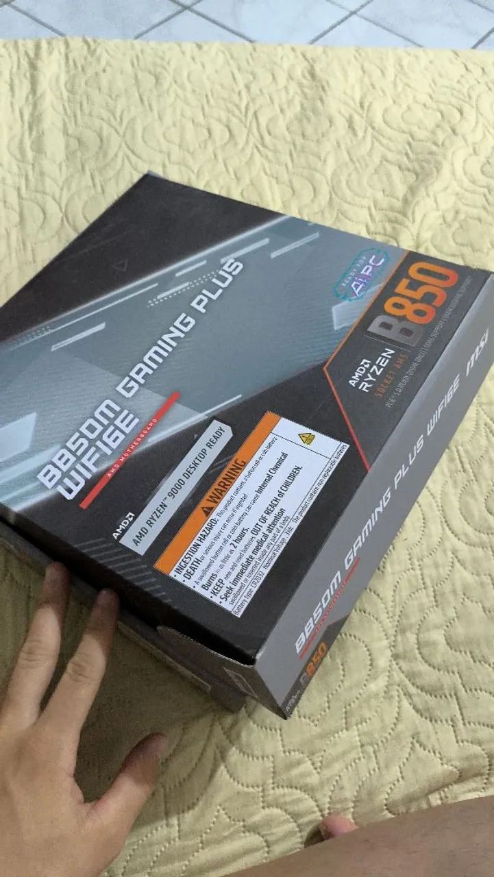 Placa mãe B850 Gaming, LACRADA!!!