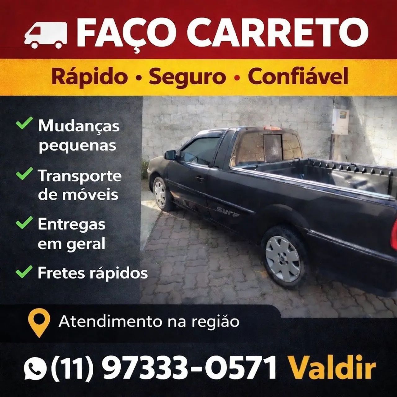Pequenos frete 