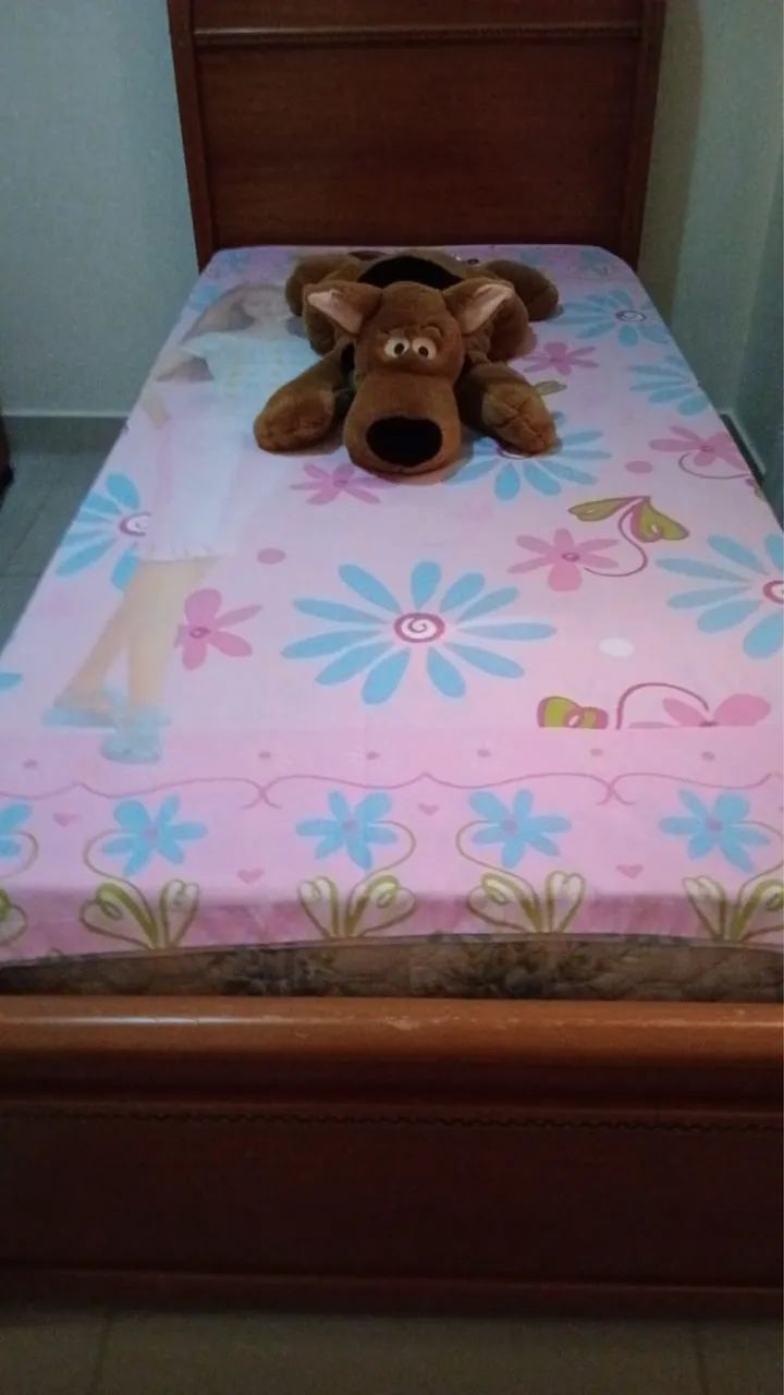 Cama solteiro de madeira  - Foto 2