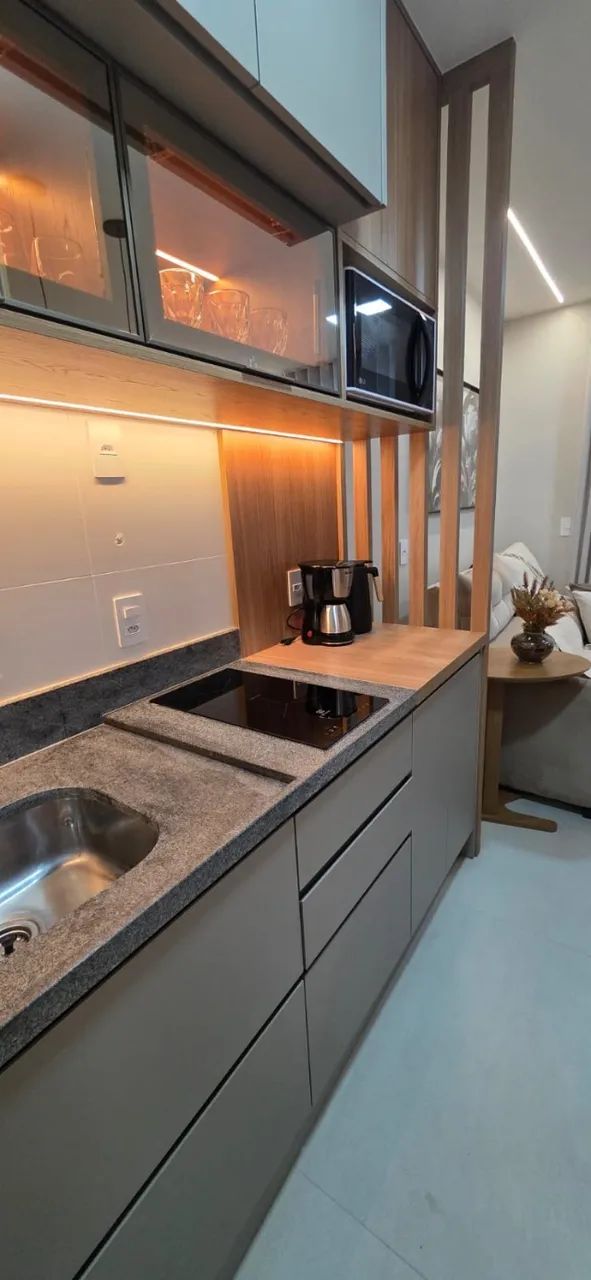 Vendo Apartamento 100% mobiliado e decorado em Águas Claras - Foto 4