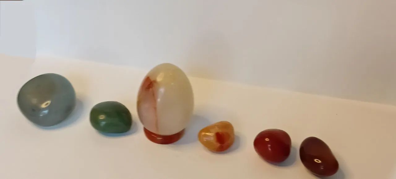 Kit de Pedras Naturais e Ovo de Ônix - Decoração e Energia - Foto 2