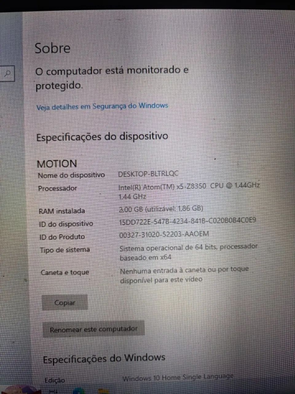 Positivo Motion Q232B - Notebook  - Foto 5