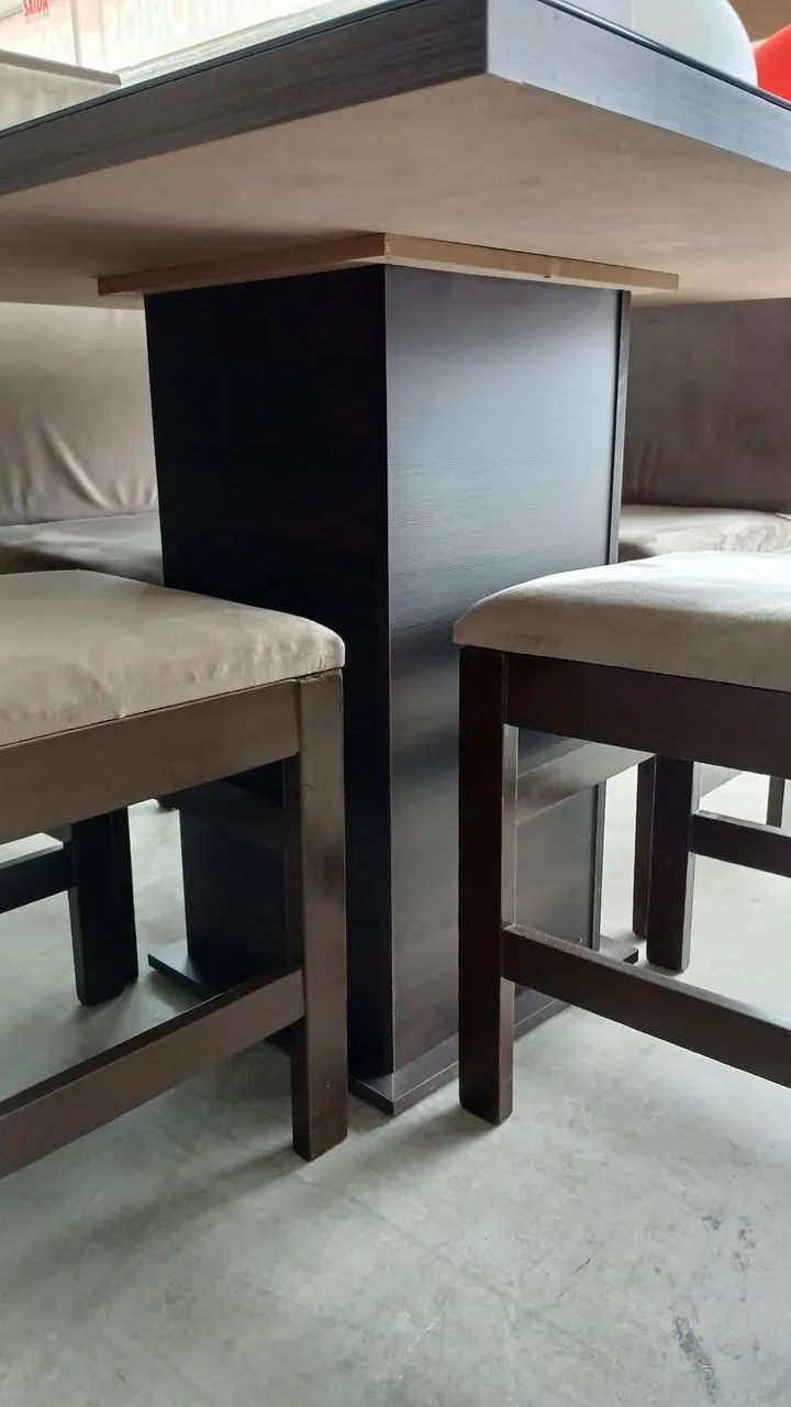 Mesa com 4 cadeiras OFERTA ESPECIAL  - Foto 3