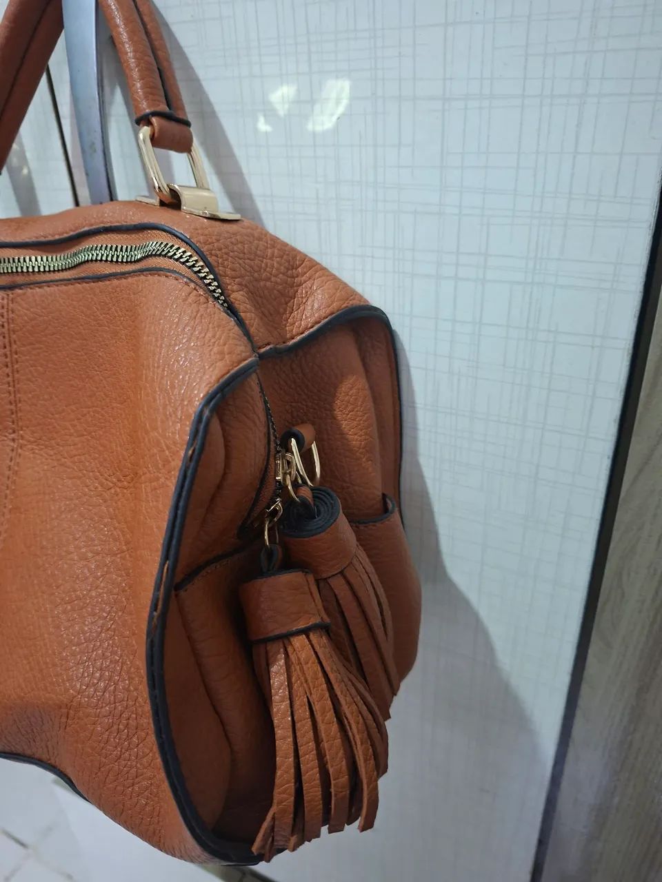 Bolsa de mão em PVC 50,00 - Foto 3