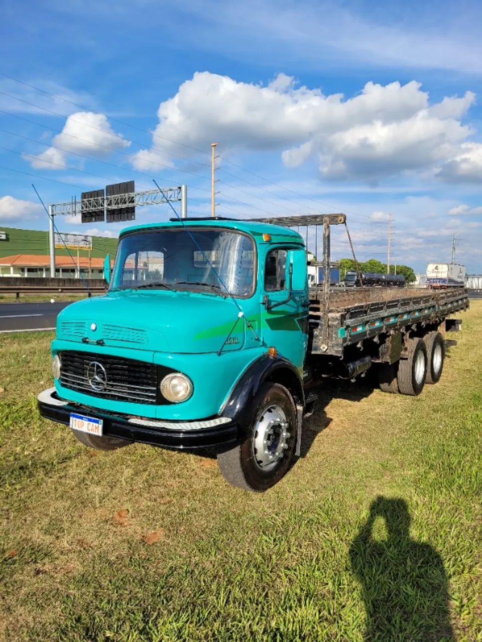 MERCEDES BENZ 1513 6X2 CARROCERIA DE MADEIRA 1972  - Foto 3