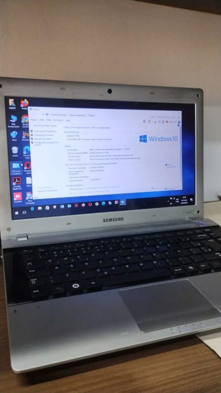 NOTEBOOK SAMSUNG E3001.30GHZ AMD _ Bateria boa & WEBCAm ok  - Foto 3