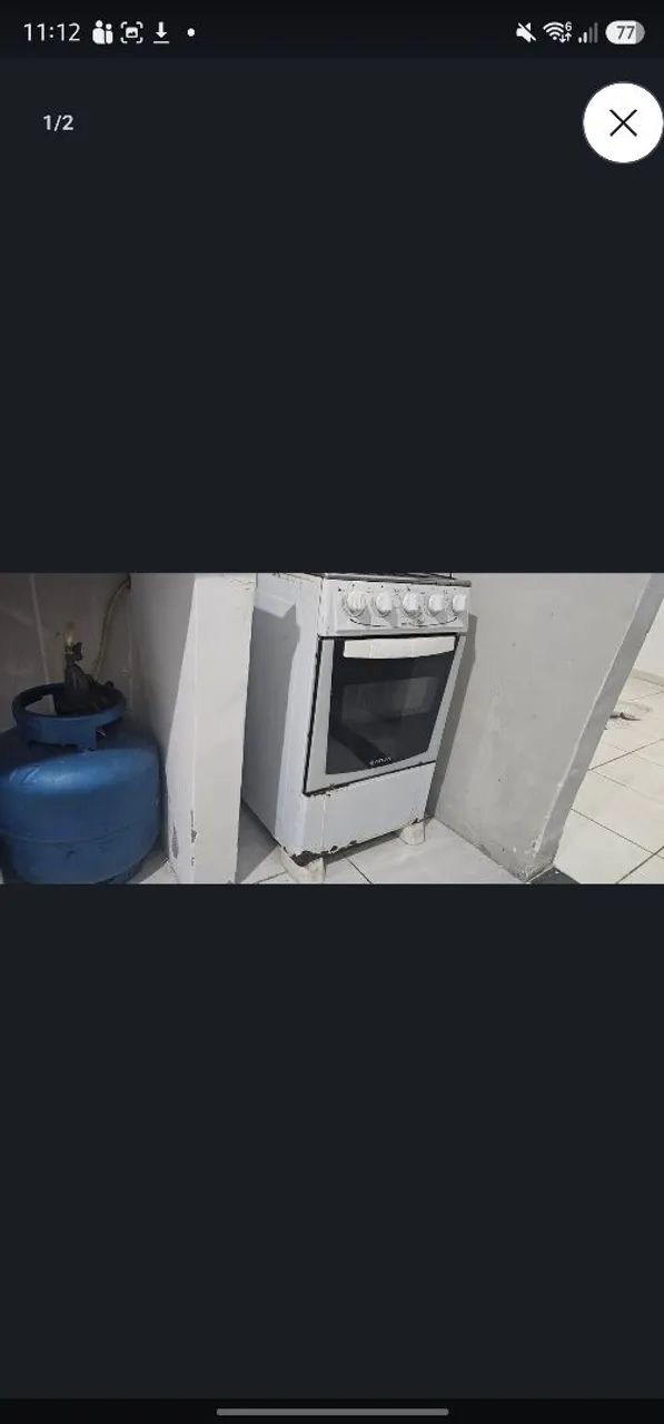 Fogao elétrico 4 bocas 