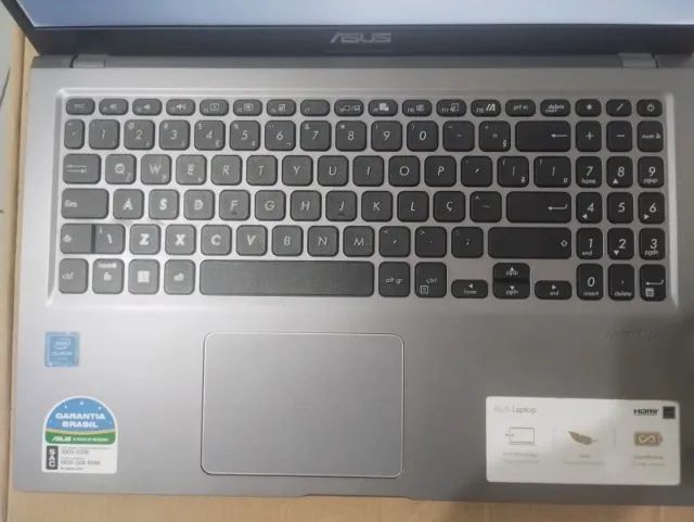Notebook Asus, Intel Celeron N-4020, 4GB, ram, 128GB. SSD MVNE - Foto 3