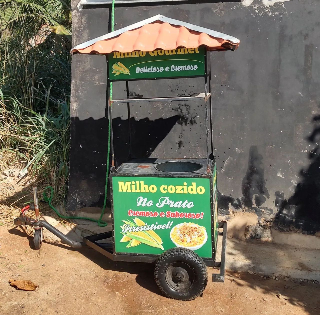  CARRINHO DE MILHO COMPLETO, PRONTO PARA TRABALHAR! - Foto 2