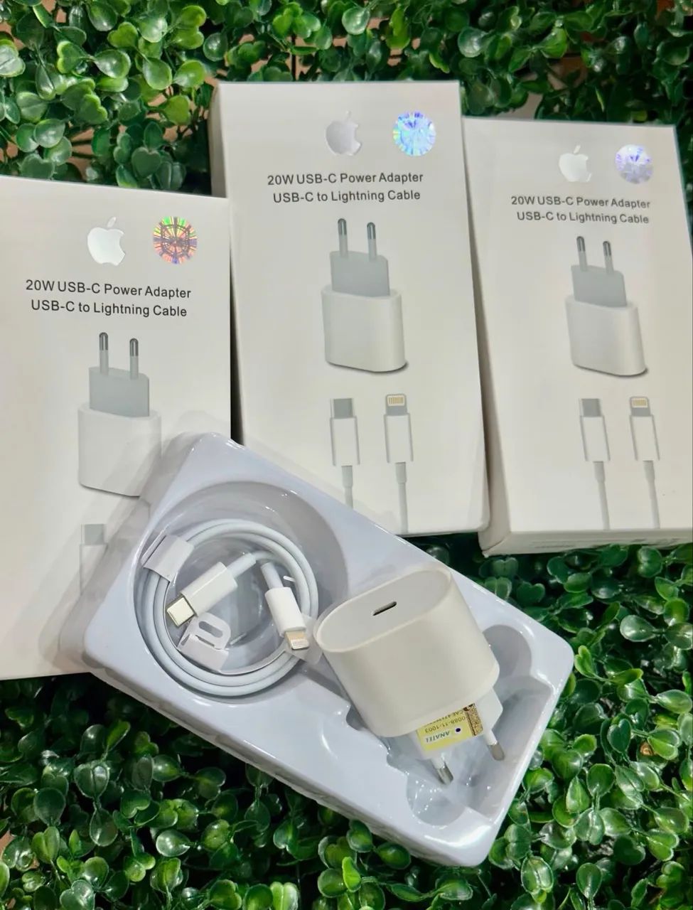Carregador de iPhone Original Turbo - Garantia e Entrega GRÁTIS 