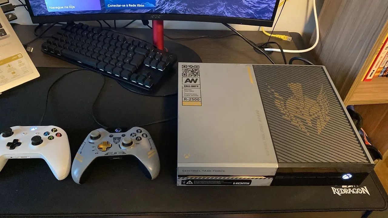 Xbox One 1TB edição cod aw - Foto 2
