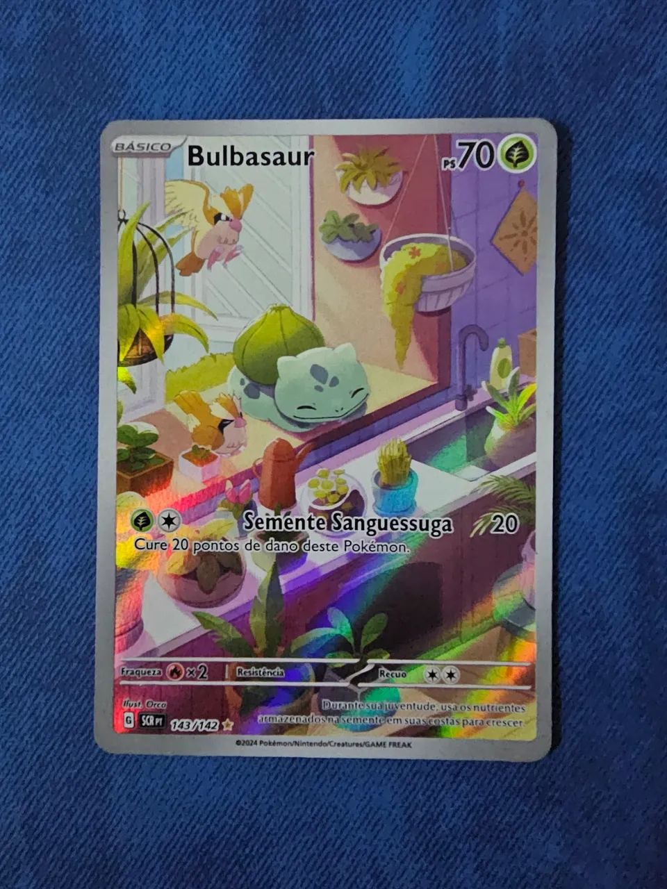 Carta Pokémon Bulbasaur (143/142) (Nm) Original 