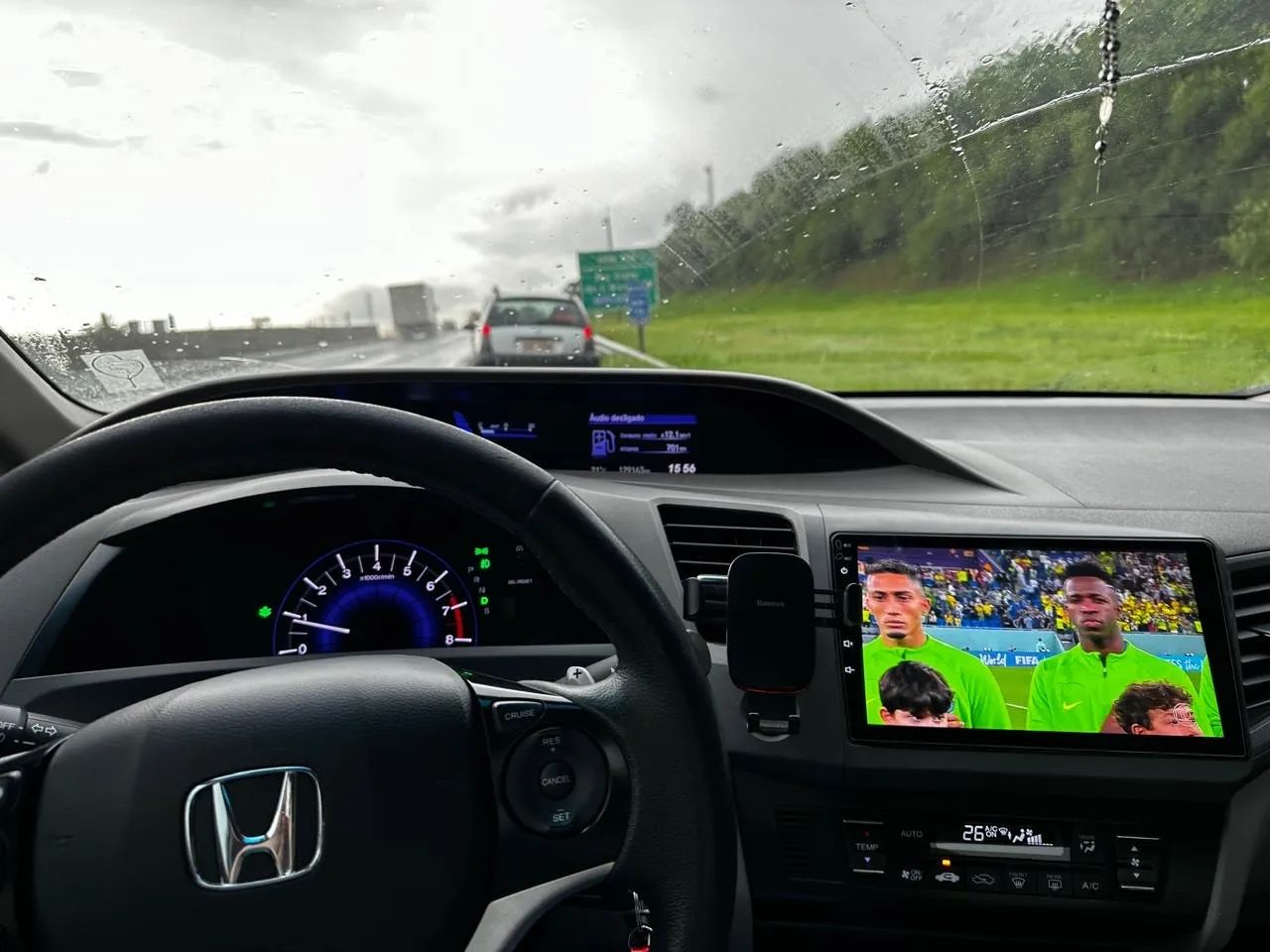 Central multimídia ANDROID para Honda Civic G9 (2012 a 2016) - Foto 3