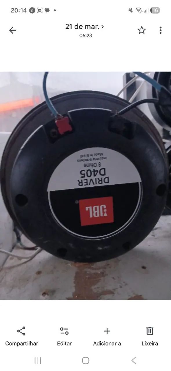405 jbl toda original praticamente nova