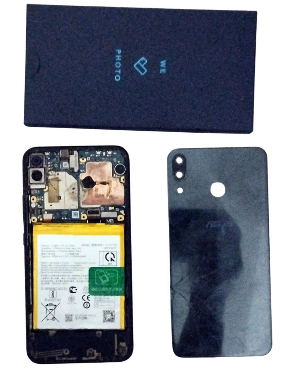 Carcaça Completa Zenfone 5 ZE620KL 64GB 4GB RAM - Sucata Funcional + Caixa e 2 Baterias