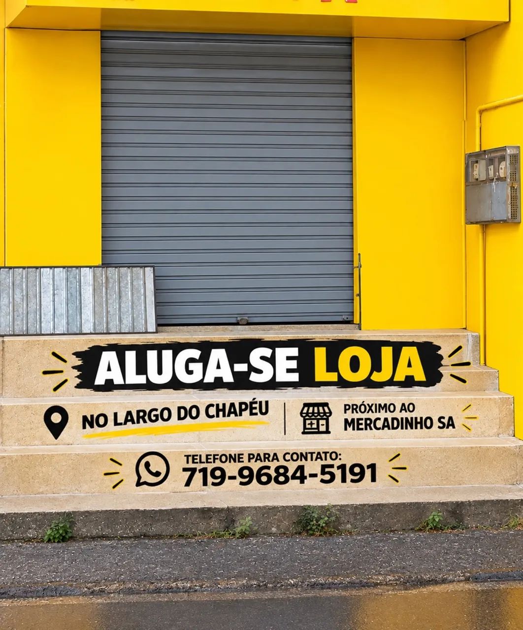 ALUGO LOJA NA BAIXINHA 