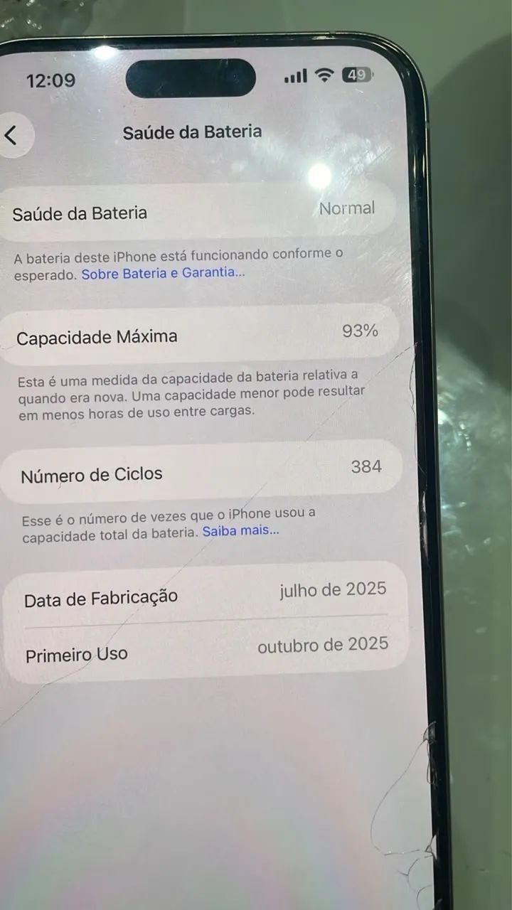 iPhone 15 pro max ainda na garantia  - Foto 2