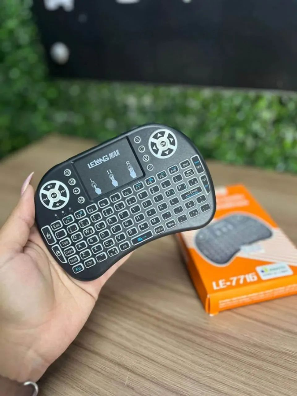  Mini Teclado Via Bluetooth - LELONG MAX