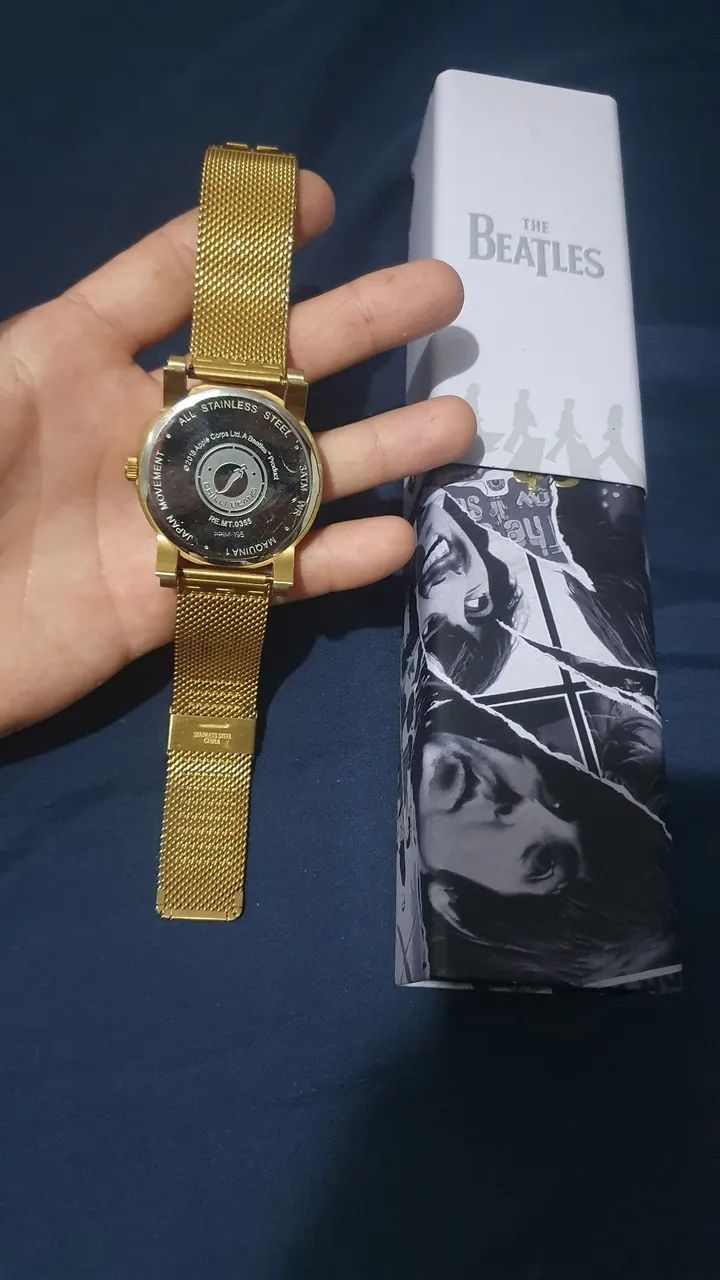 Relogio Chilli Beans The Beatles dourado 2018 ( Edição Limitada ) - Foto 4