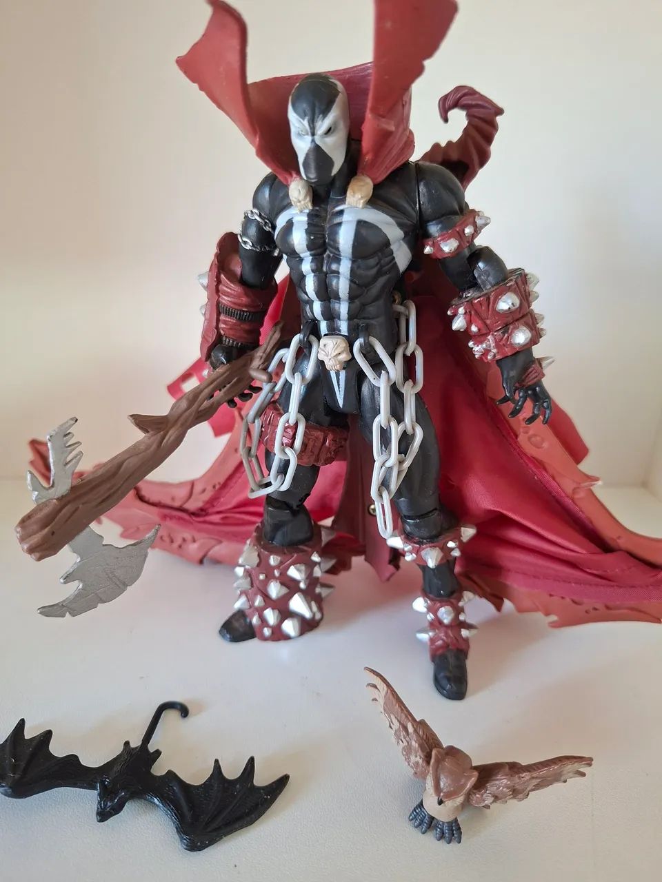 Boneco Spaw Macfarlane com asas retrátil  - Foto 5