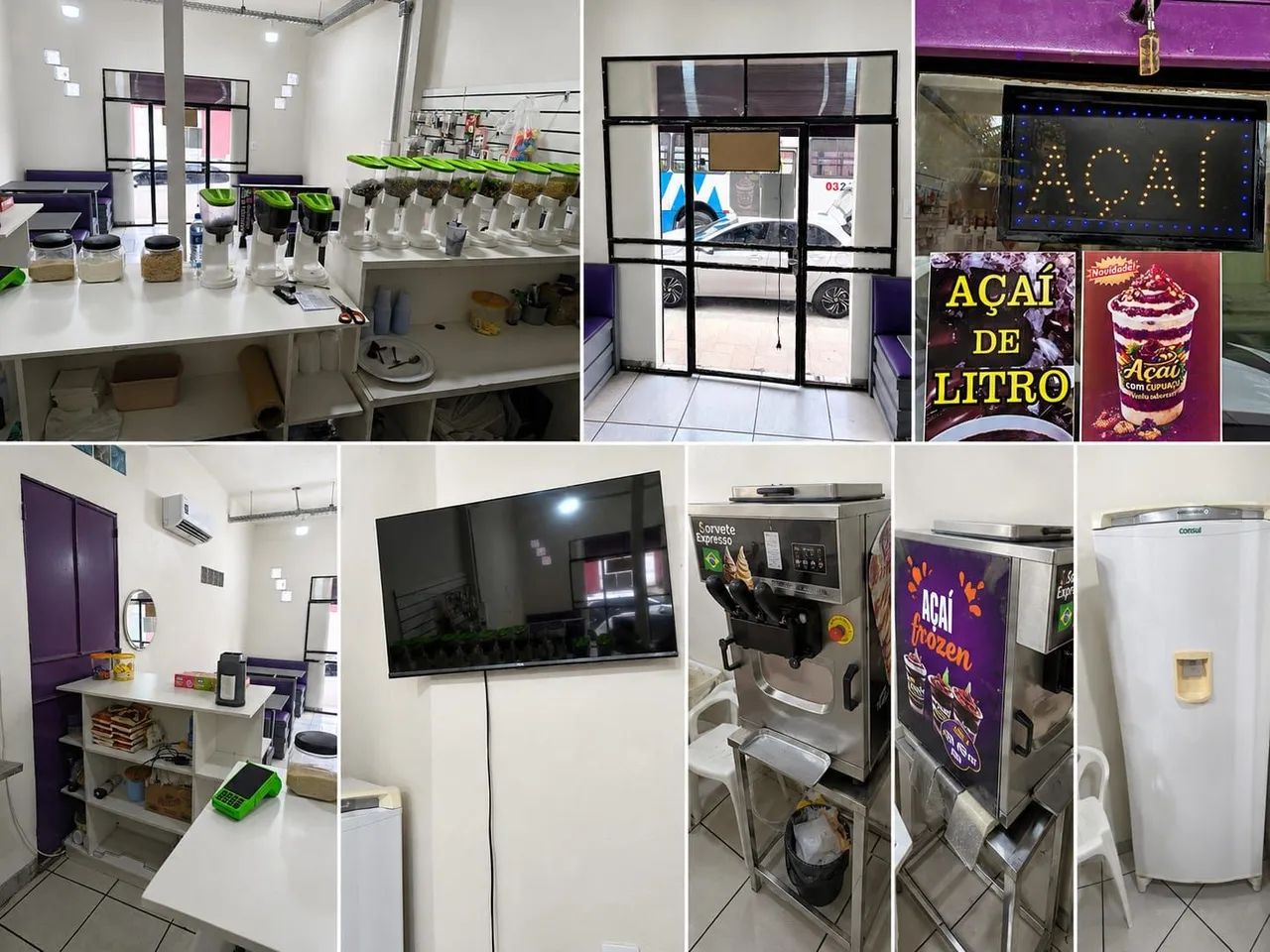 VENDO LOJA DE AÇAÍ COMPLETA 
