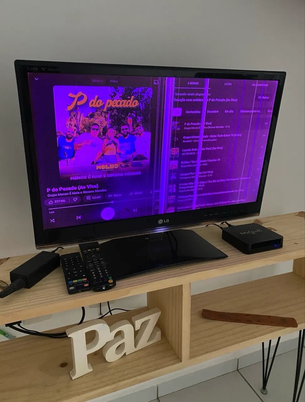 TV COM CONVERSOR 